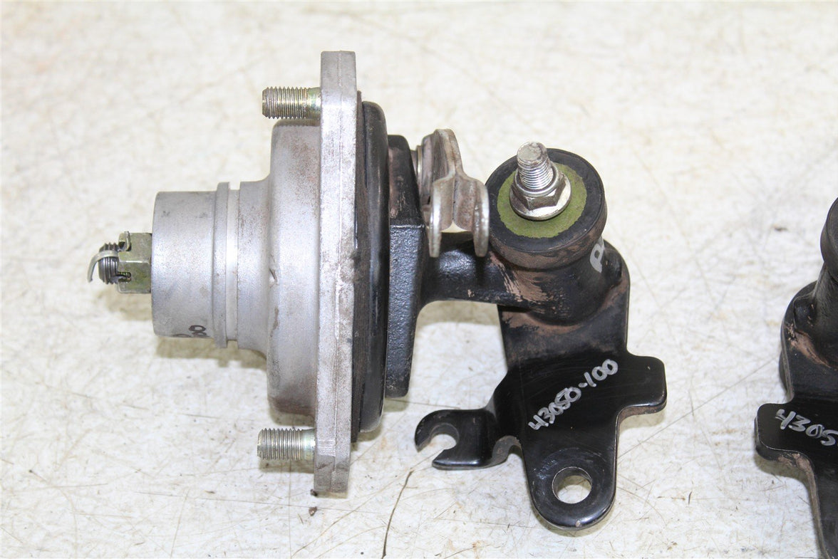 1988 Suzuki Quadsport LT 80 Front Brake Drums Hubs w/ Spindles Left Right