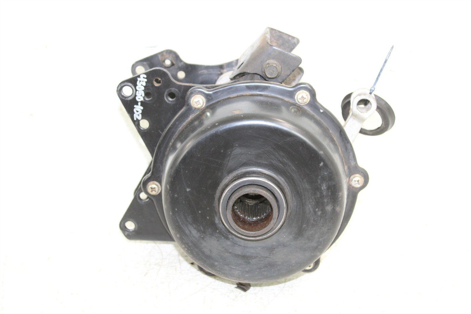 1988 Suzuki Quadsport LT 80 Rear Brake Drum Assembly Axle Carrier Backing Plate