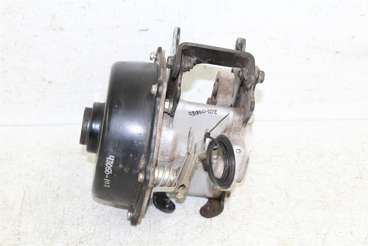 1988 Suzuki Quadsport LT 80 Rear Brake Drum Assembly Axle Carrier Backing Plate