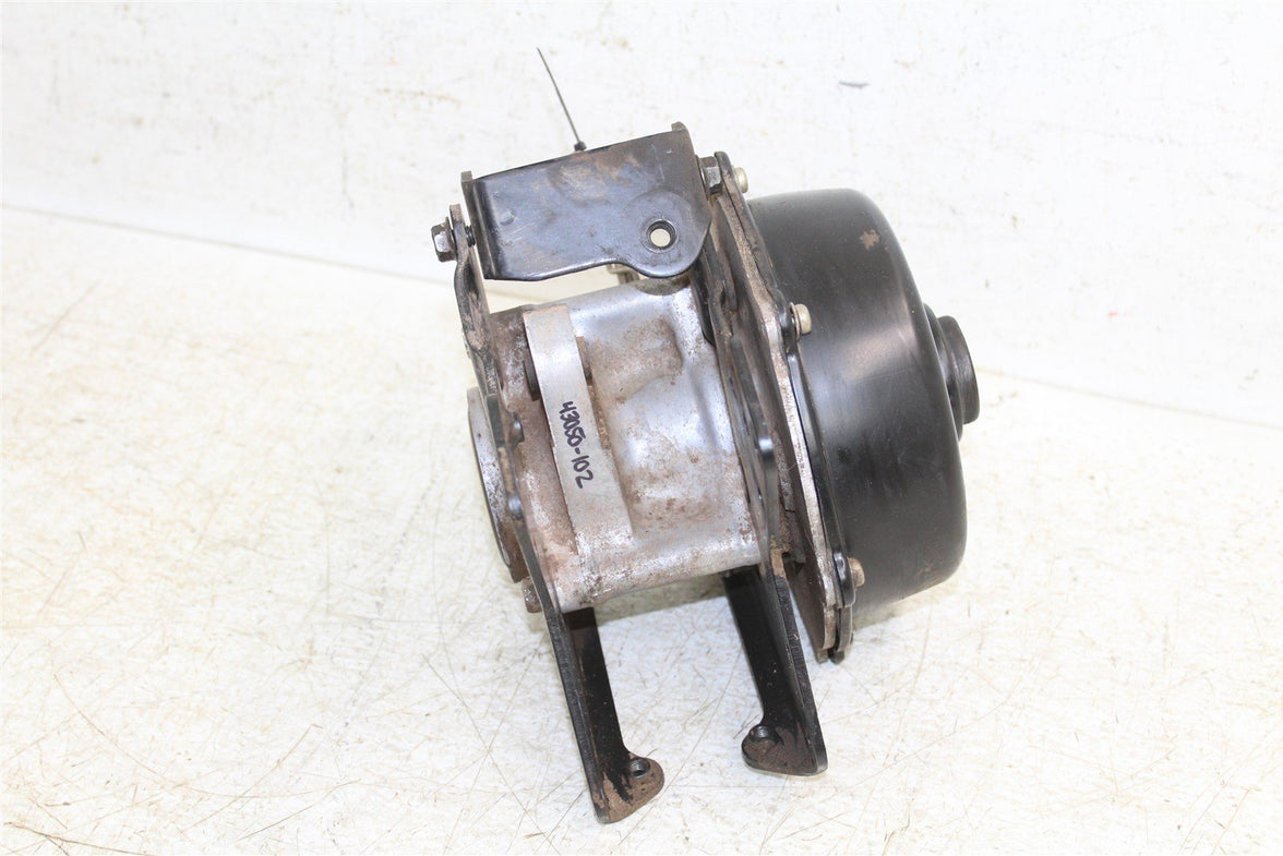 1988 Suzuki Quadsport LT 80 Rear Brake Drum Assembly Axle Carrier Backing Plate