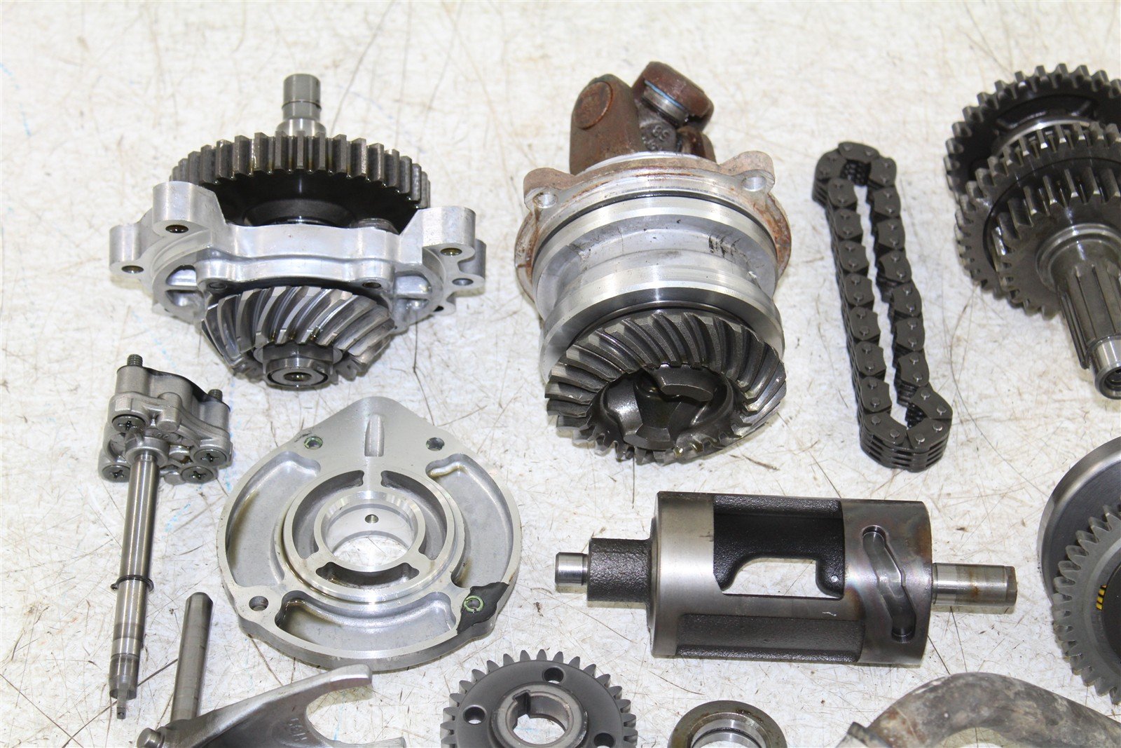 2003 Yamaha Kodiak 400 2X4 Transmission Gears Shift Shaft Forks Drum