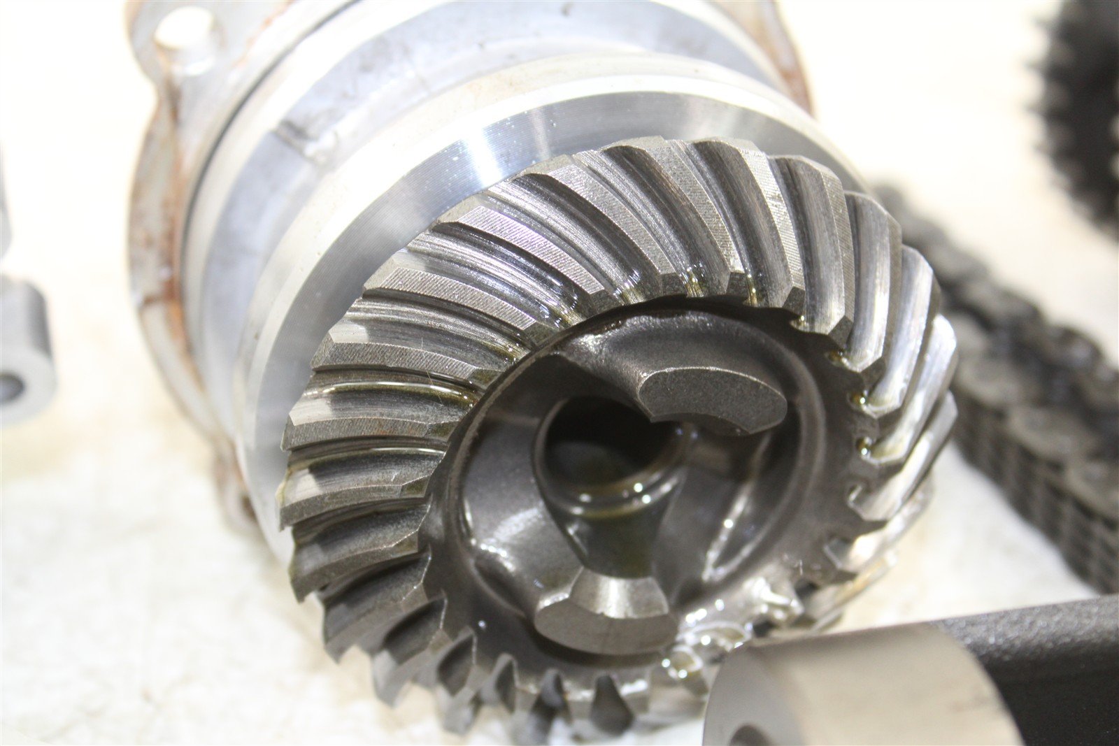 2003 Yamaha Kodiak 400 2X4 Transmission Gears Shift Shaft Forks Drum