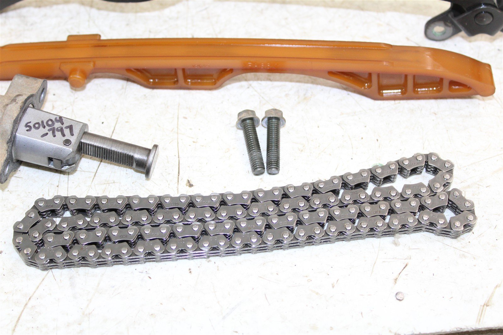 2003 Yamaha Kodiak 400 2X4 Timing Chain Guide Slides w/ Camshaft Tensioner