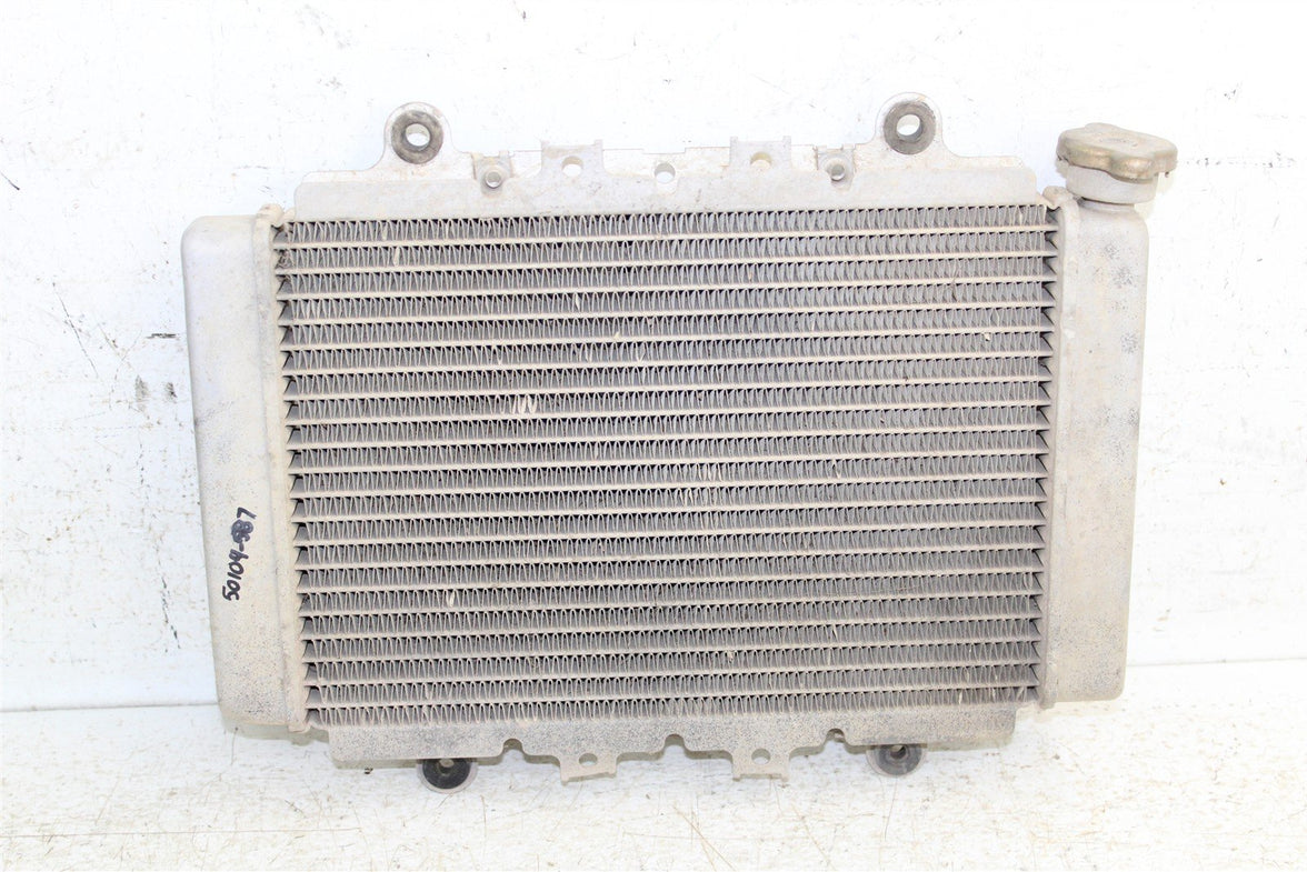 2003 Yamaha Kodiak 400 2X4 Radiator w/ Coolant Hoses & Support