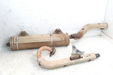 2003 Yamaha Kodiak 400 2X4 Exhaust Head Pipe Silencer Muffler
