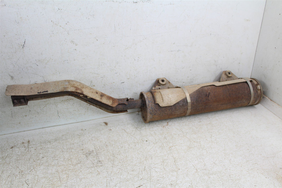 2003 Yamaha Kodiak 400 2X4 Exhaust Head Pipe Silencer Muffler