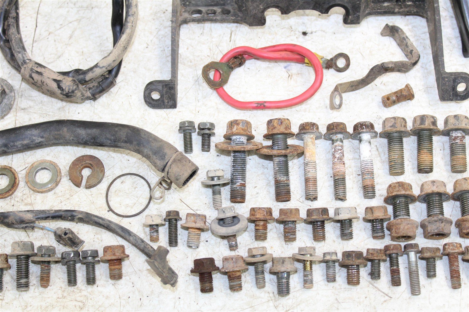 2003 Yamaha Kodiak 400 2X4 Chassis Bolt Kit Hardware Bracket Mount Lever Wire
