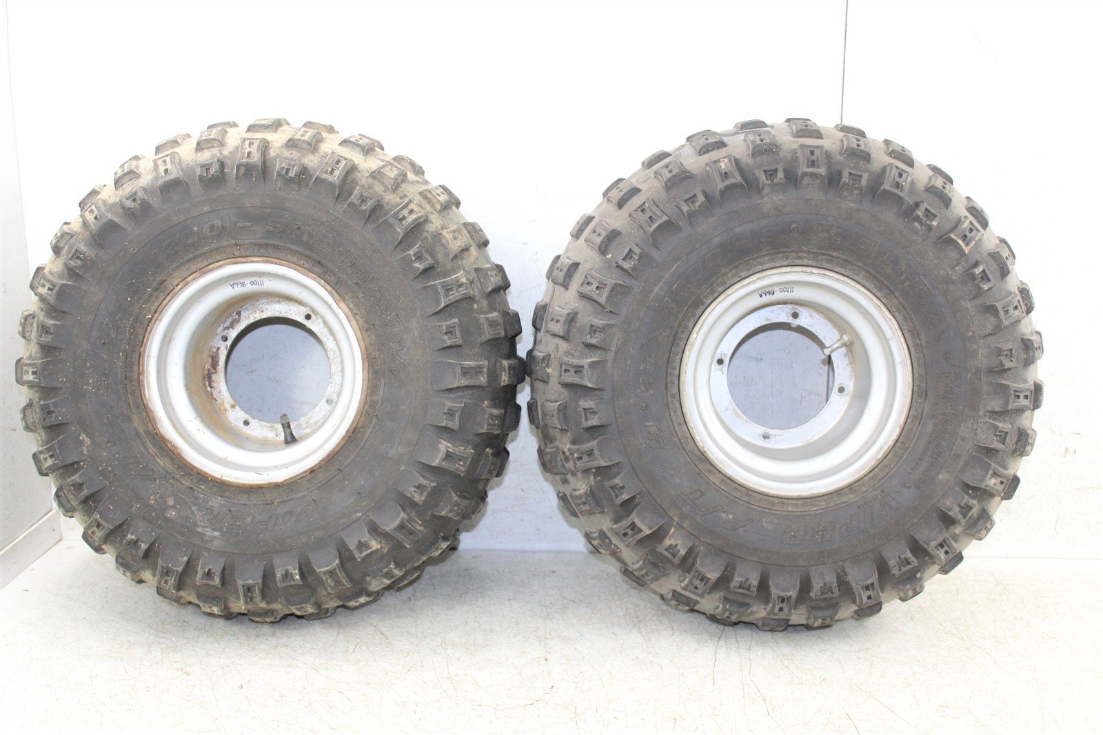 1984 Honda ATC 200ES Rear Wheel Set Rims w/ Kenda Viper Tires