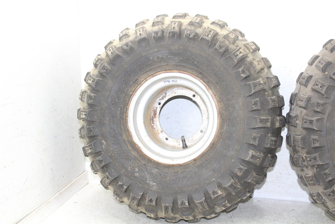 1984 Honda ATC 200ES Rear Wheel Set Rims w/ Kenda Viper Tires