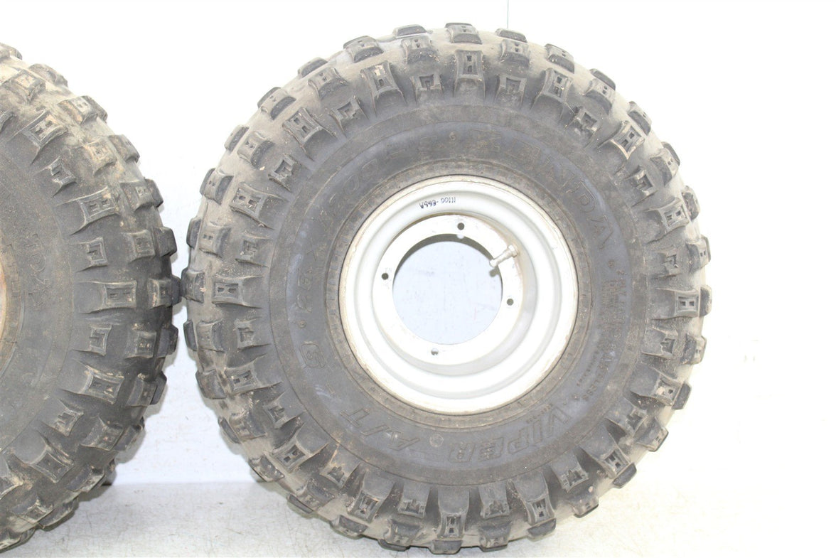 1984 Honda ATC 200ES Rear Wheel Set Rims w/ Kenda Viper Tires