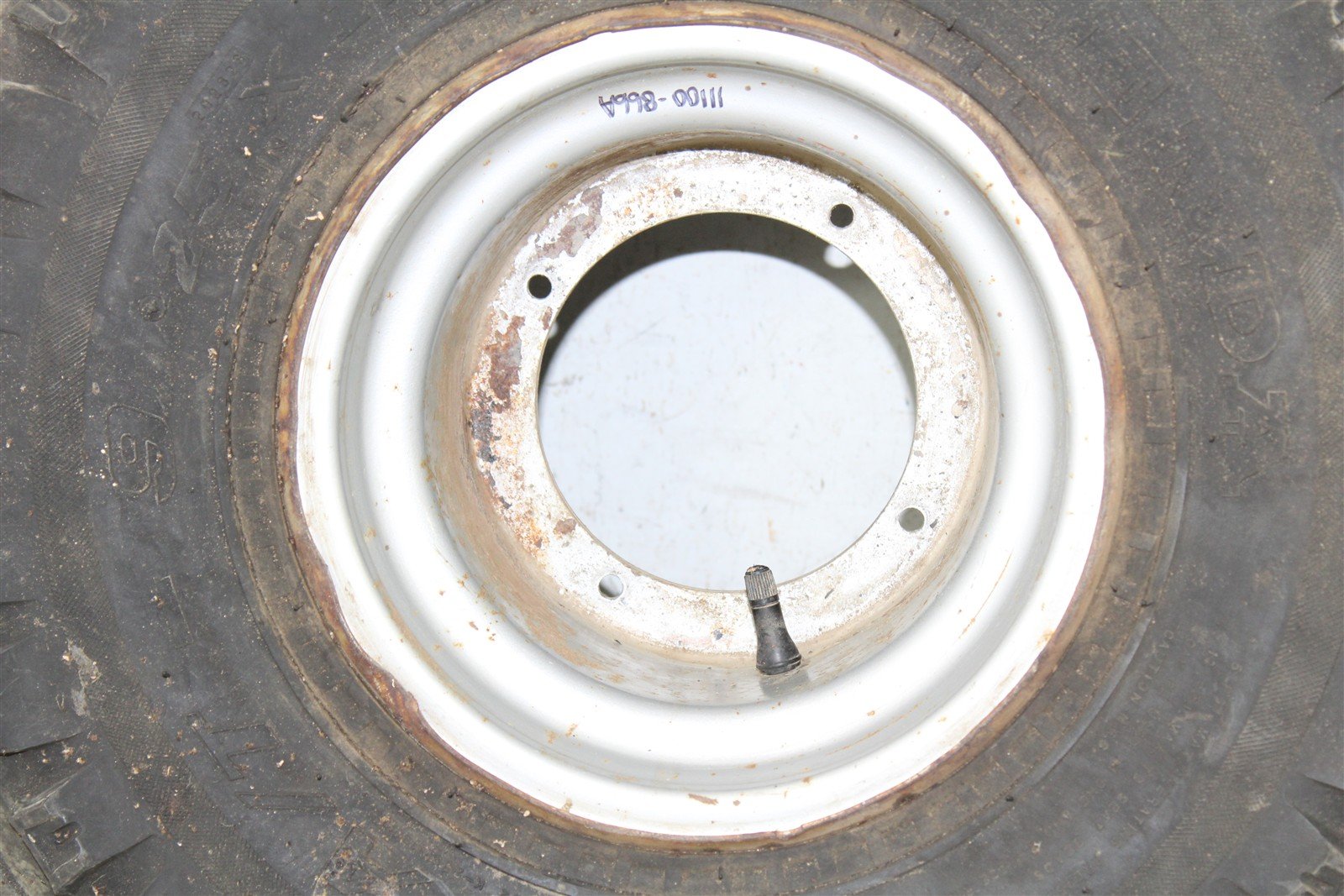 1984 Honda ATC 200ES Rear Wheel Set Rims w/ Kenda Viper Tires