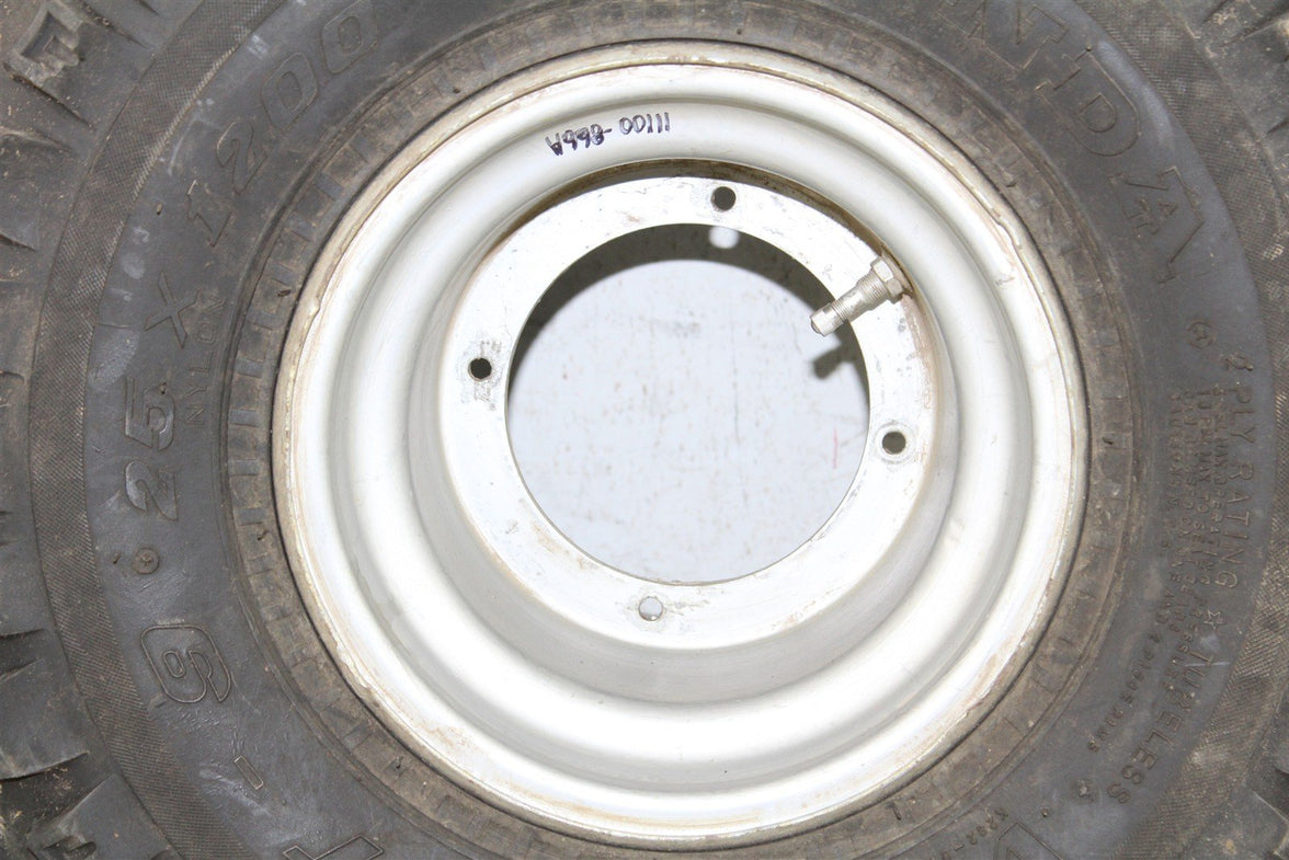 1984 Honda ATC 200ES Rear Wheel Set Rims w/ Kenda Viper Tires