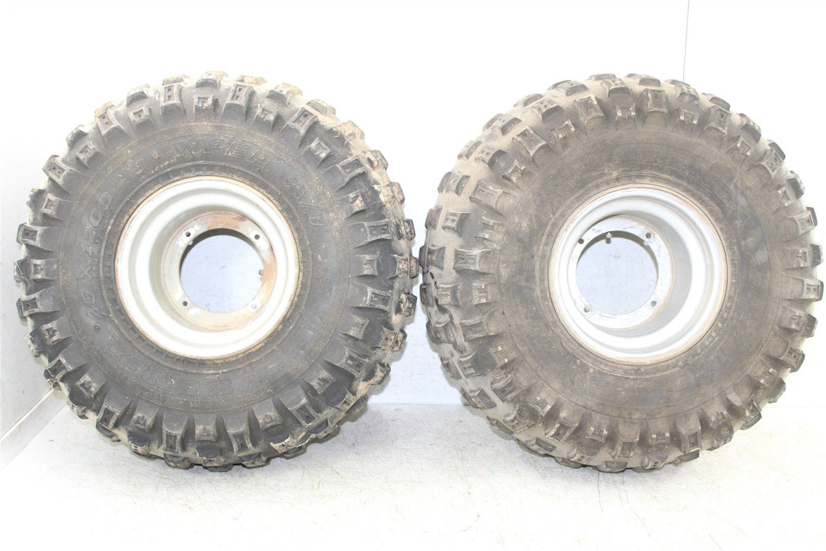 1984 Honda ATC 200ES Rear Wheel Set Rims w/ Kenda Viper Tires