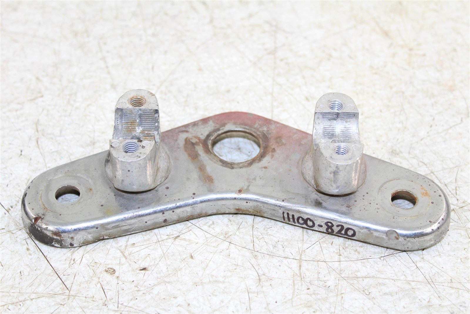 1984 Honda ATC 200ES Fork Bridge Upper Triple Clamp Lower Handle Bar Mounts