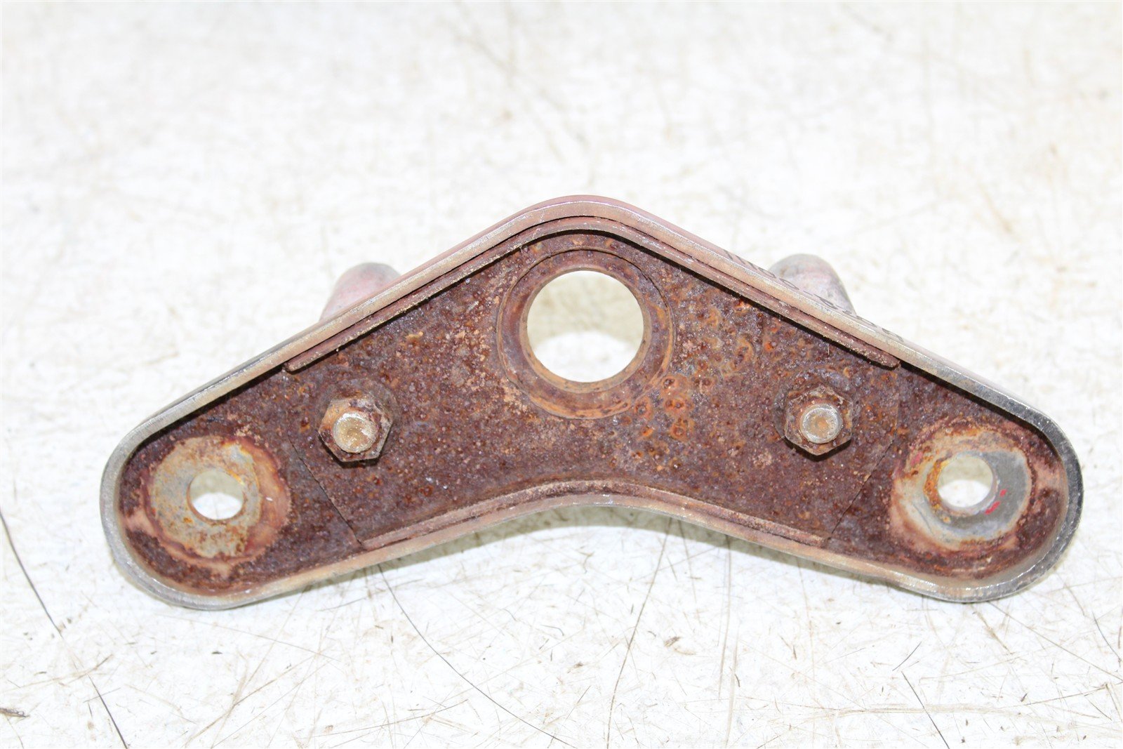 1984 Honda ATC 200ES Fork Bridge Upper Triple Clamp Lower Handle Bar Mounts