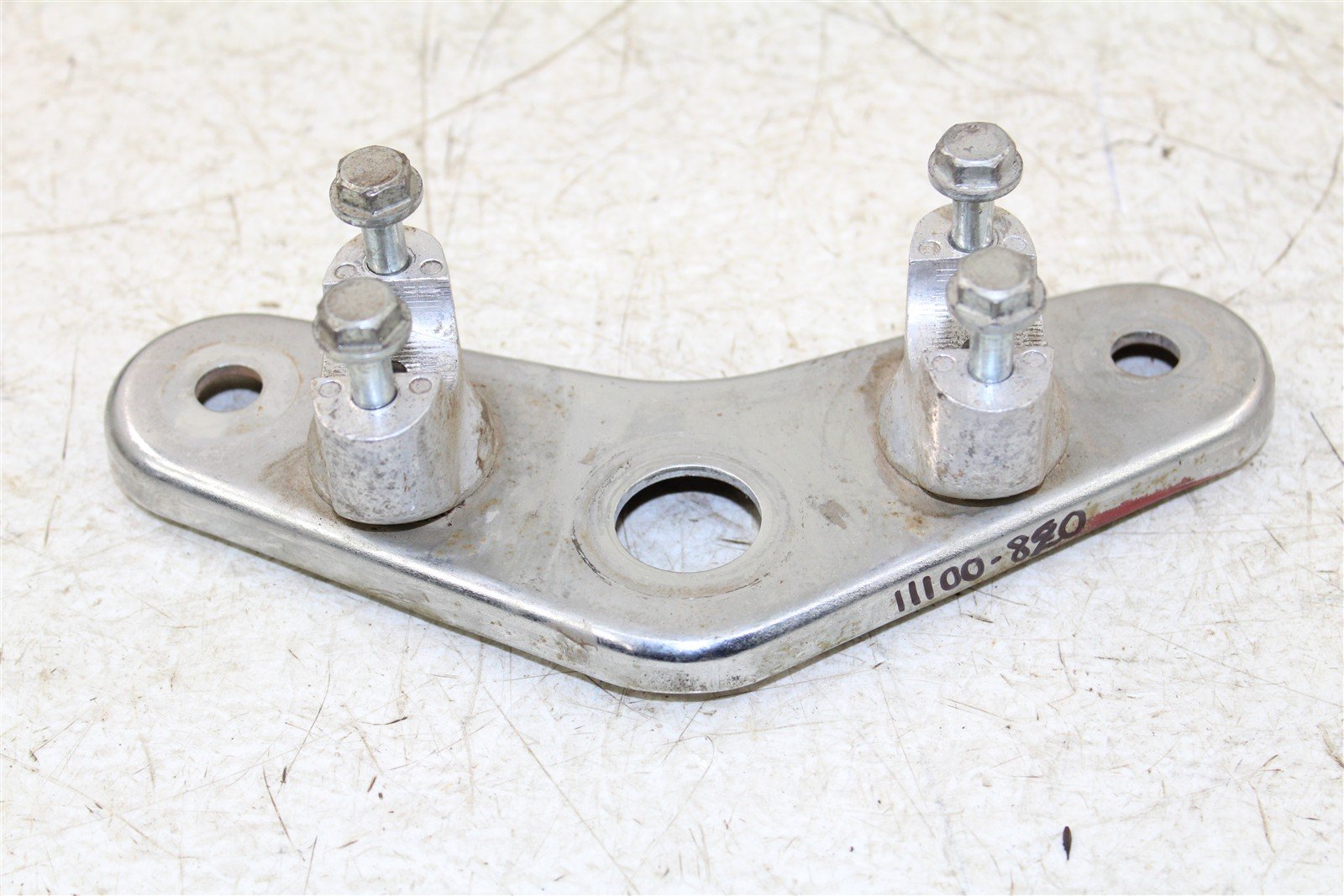 1984 Honda ATC 200ES Fork Bridge Upper Triple Clamp Lower Handle Bar Mounts