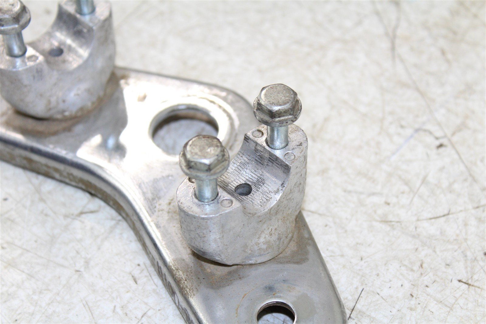 1984 Honda ATC 200ES Fork Bridge Upper Triple Clamp Lower Handle Bar Mounts