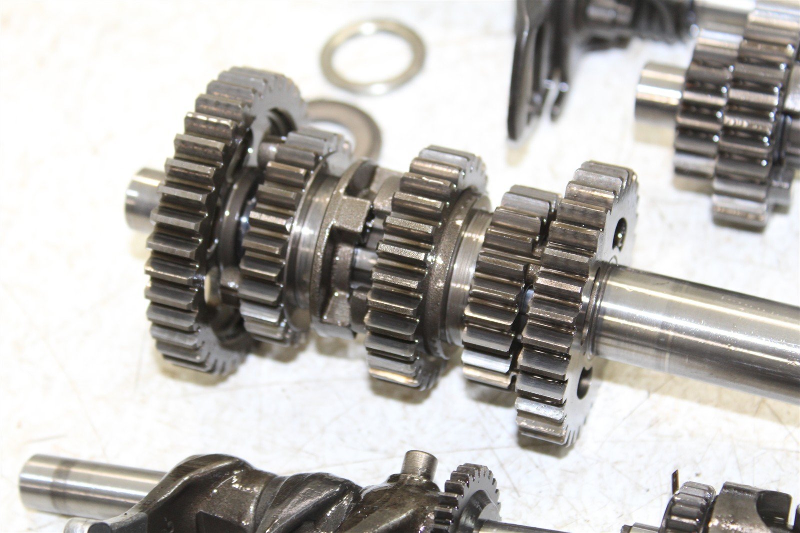 1984 Honda ATC 200ES Transmission Gears Shift Shaft Forks Drum