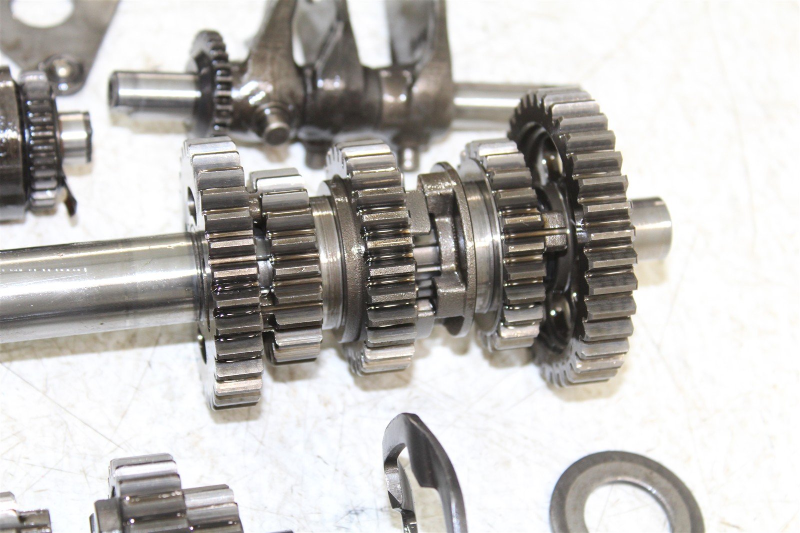 1984 Honda ATC 200ES Transmission Gears Shift Shaft Forks Drum