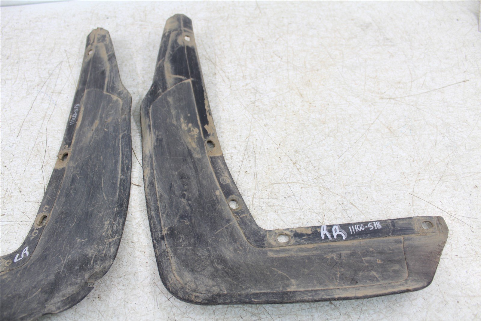 1984 Honda ATC 200ES Rear Mud Flaps Shields