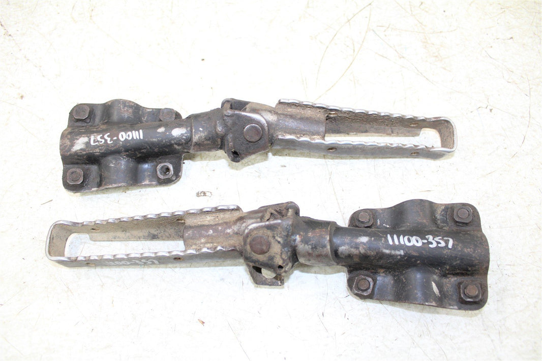 1984 Honda ATC 200ES Foot Pegs Rests Set Left Right
