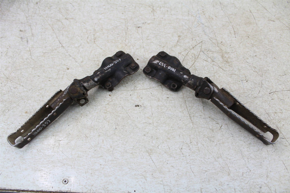 1984 Honda ATC 200ES Foot Pegs Rests Set Left Right