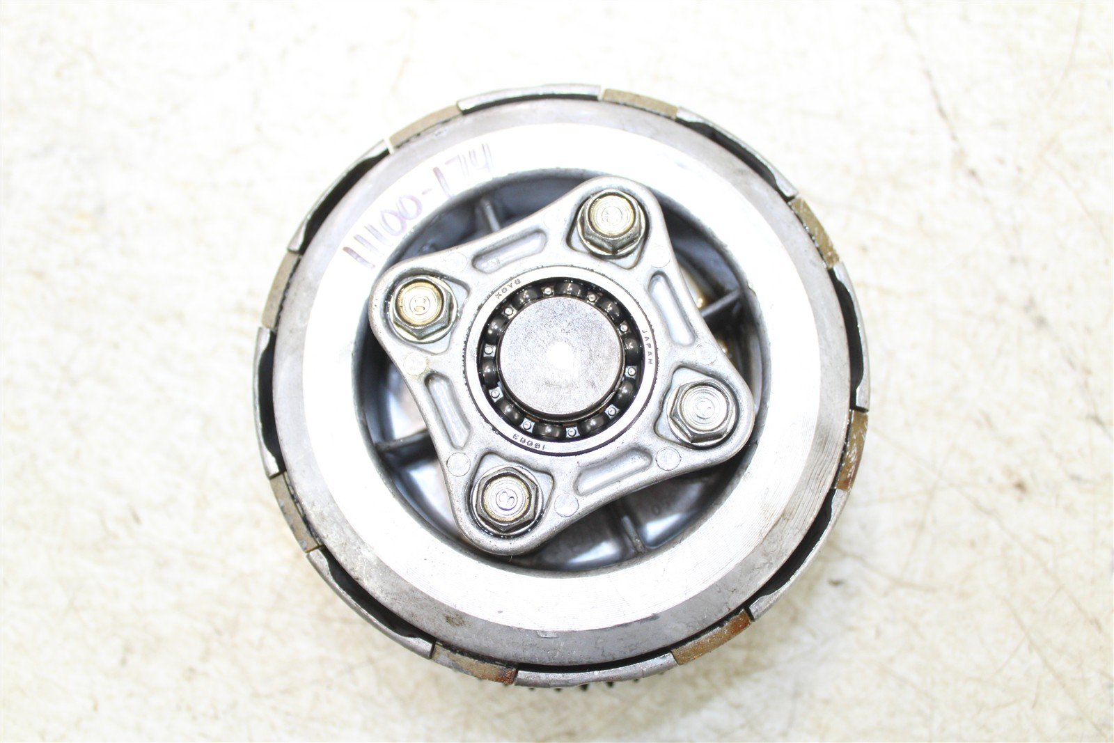 1984 Honda ATC 200ES Clutch Basket Inner Hub Pressure Plate