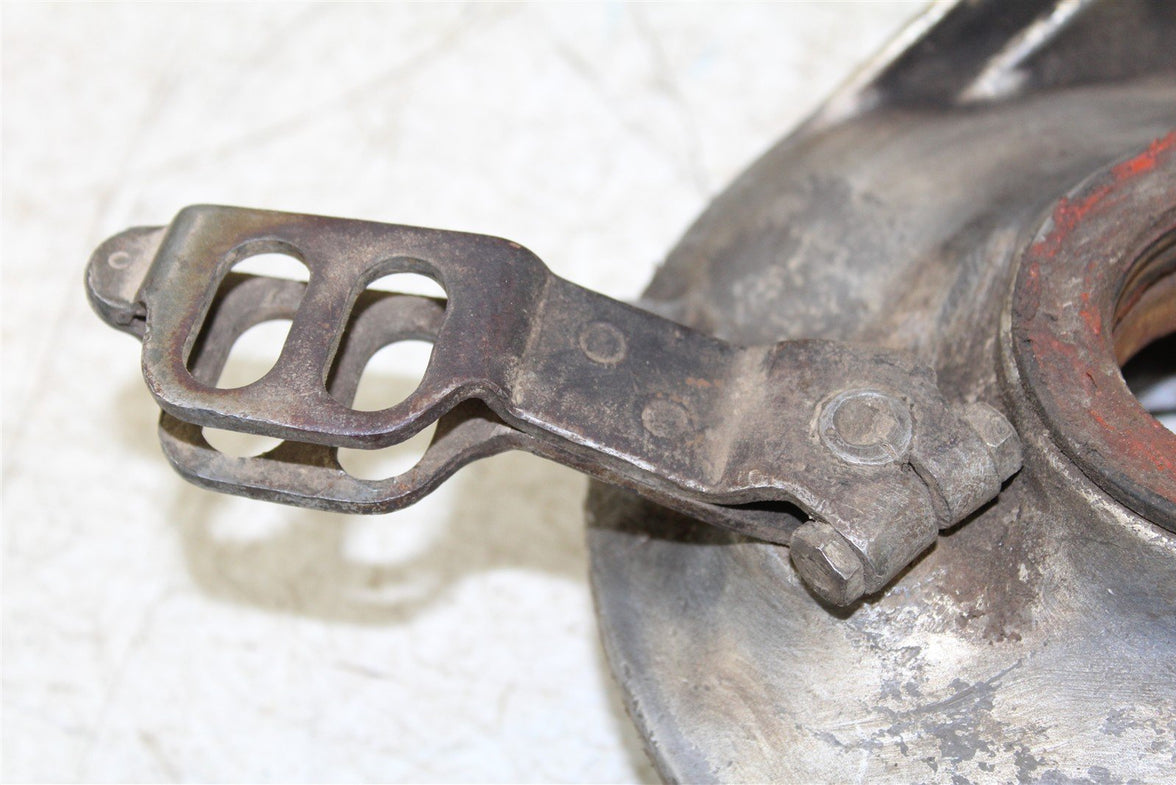 1984 Honda ATC 200ES Rear Brake Drum Backing Plate Panel Hub