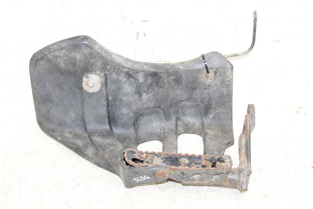 1998 Honda TRX 300EX Right Heel Guard w/ Frame