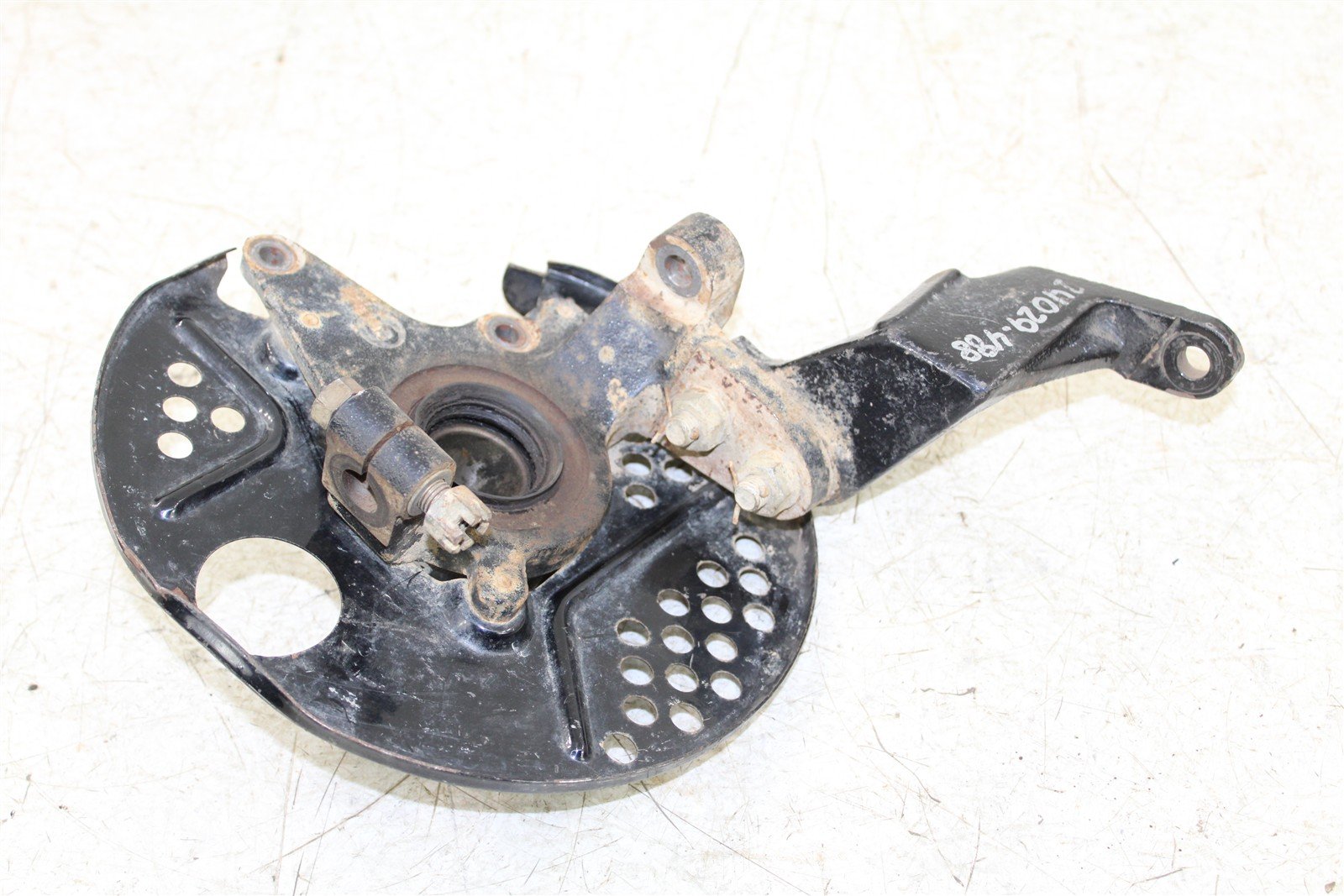 1999 Kawasaki Bayou 300 4x4 Front Right Knuckle Spindle A Arm Mount