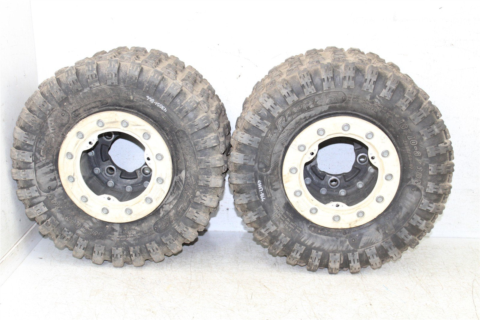 2007 Suzuki LTR 450 Hiper Carbon Fiber Bead Lock Rear Wheel Set Rims