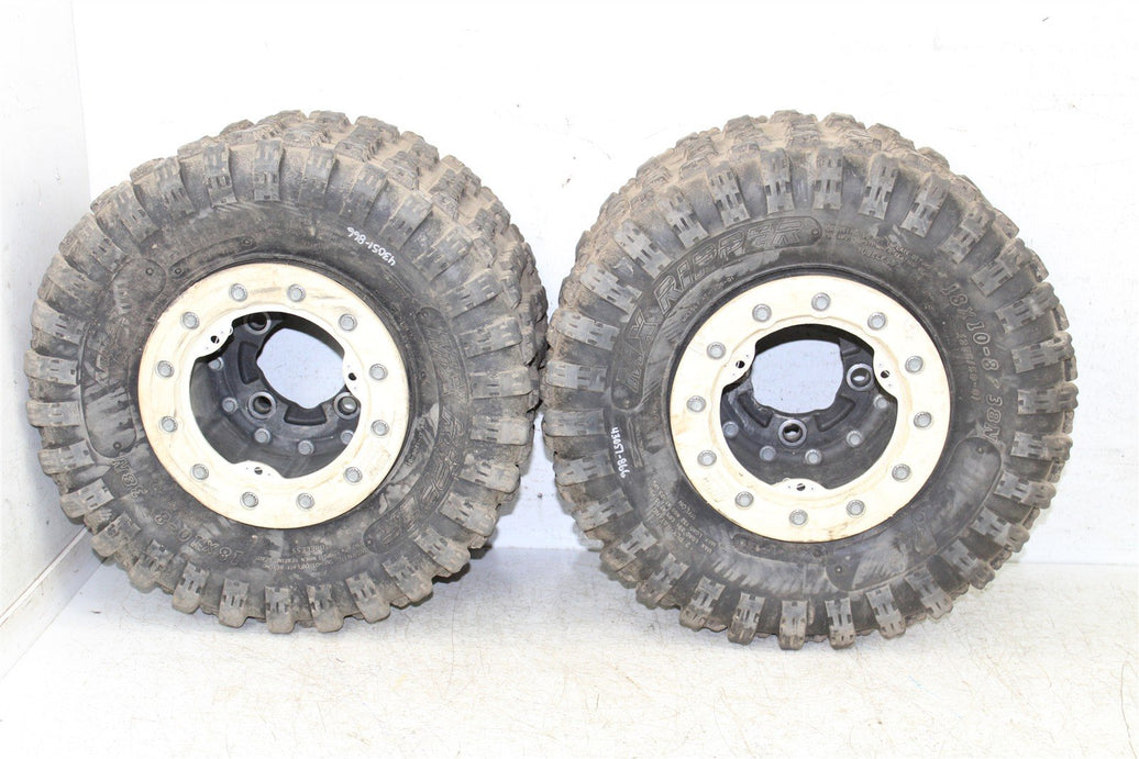 2007 Suzuki LTR 450 Hiper Carbon Fiber Bead Lock Rear Wheel Set Rims