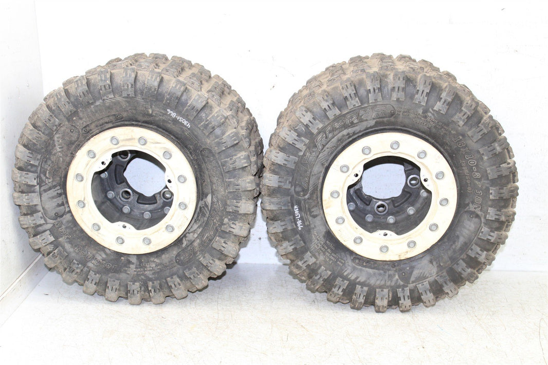 2007 Suzuki LTR 450 Hiper Carbon Fiber Bead Lock Rear Wheel Set Rims