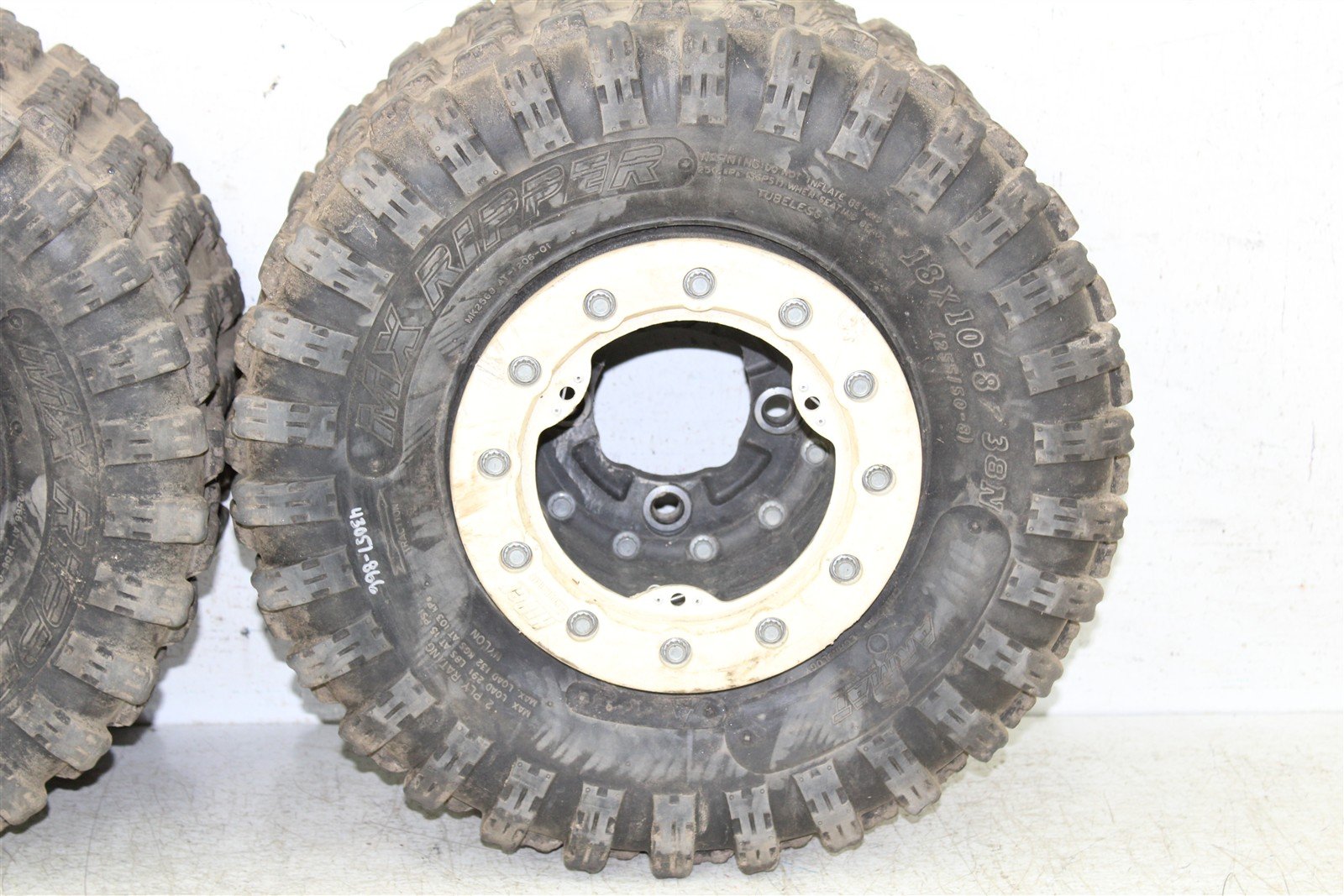 2007 Suzuki LTR 450 Hiper Carbon Fiber Bead Lock Rear Wheel Set Rims