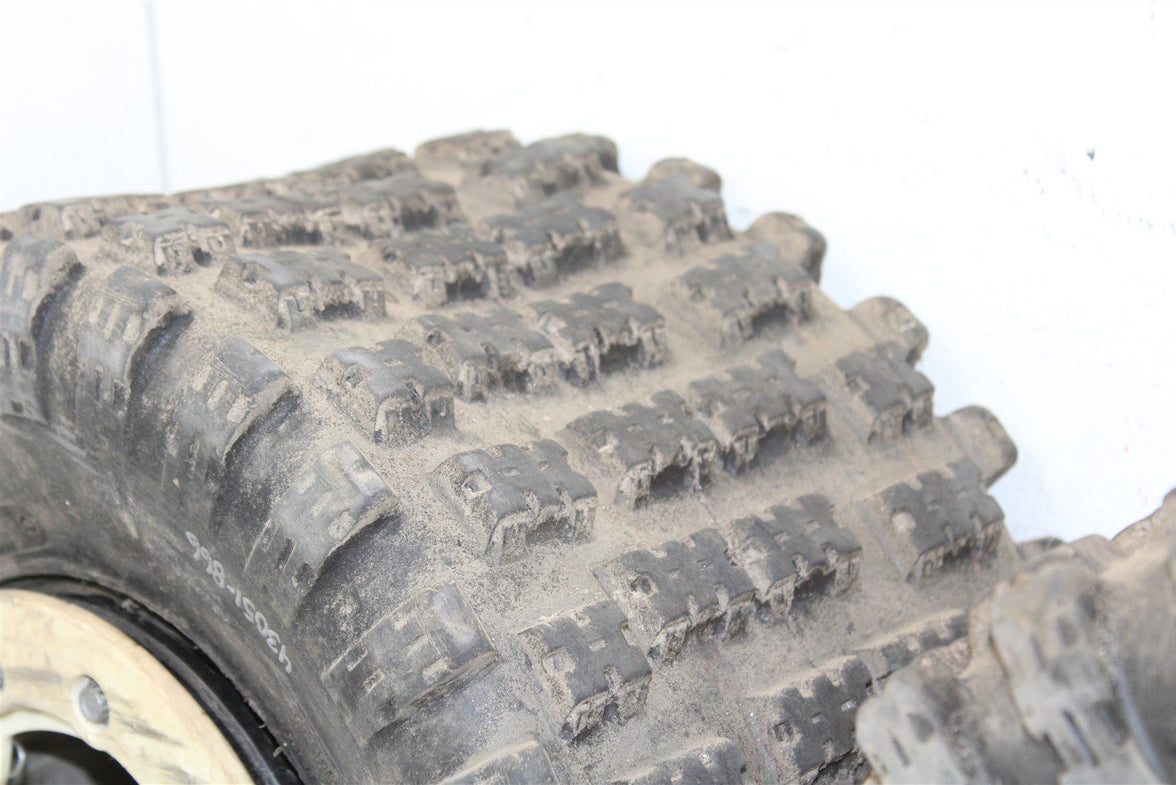 2007 Suzuki LTR 450 Hiper Carbon Fiber Bead Lock Rear Wheel Set Rims