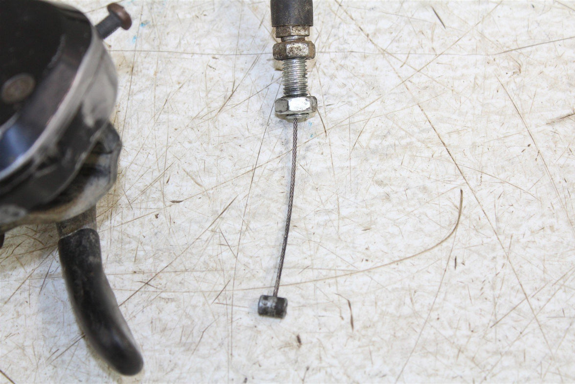 2007 Suzuki LTR 450 Throttle Lever Housing w/ Cable