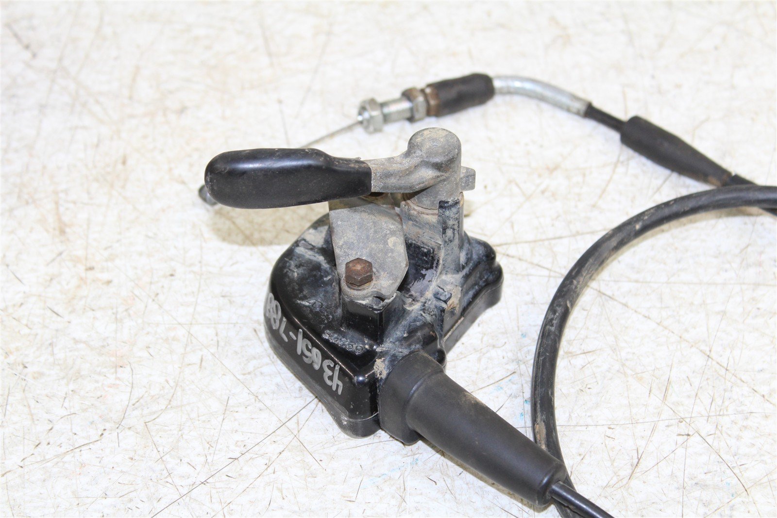 2007 Suzuki LTR 450 Throttle Lever Housing w/ Cable