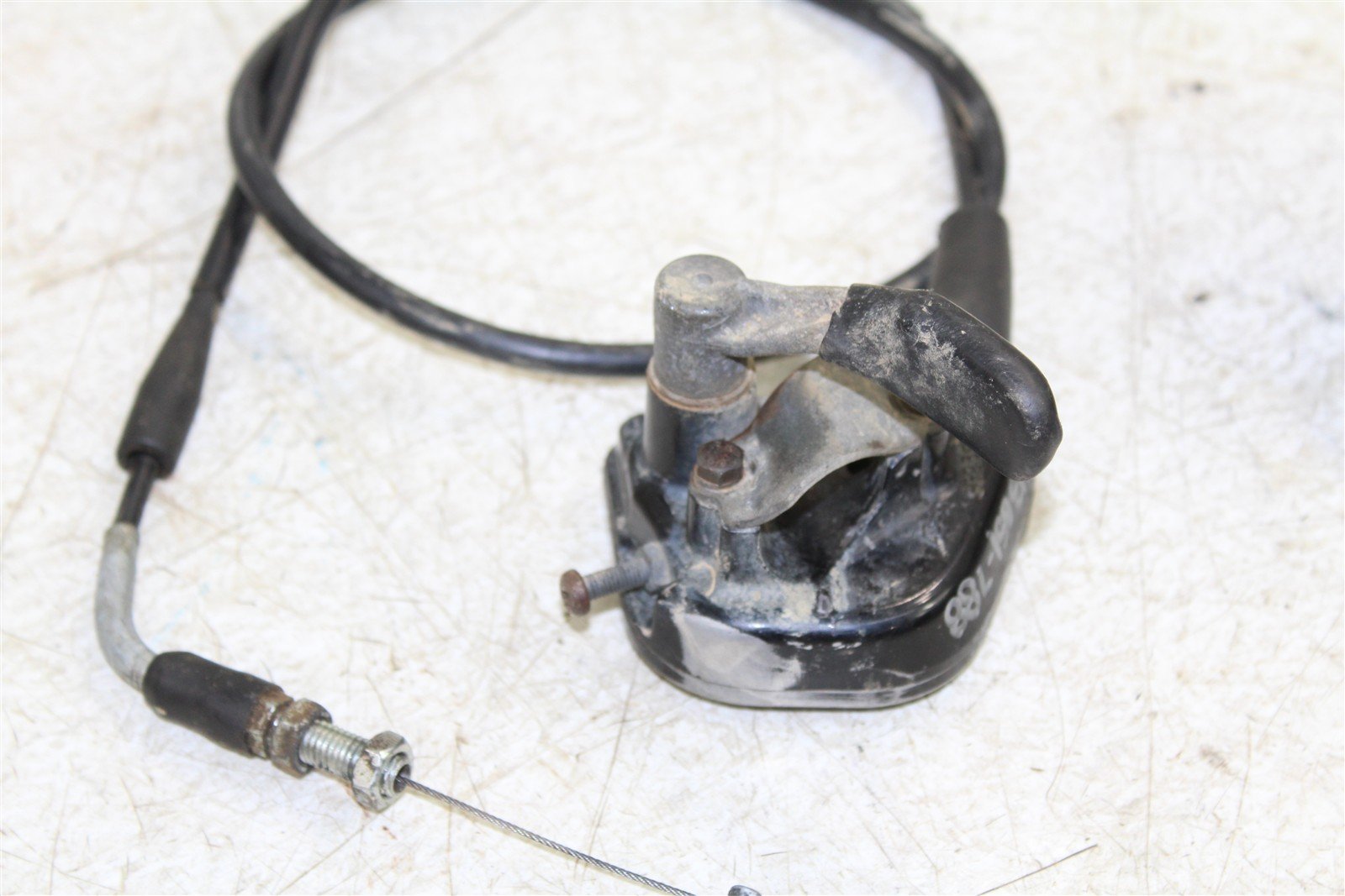 2007 Suzuki LTR 450 Throttle Lever Housing w/ Cable