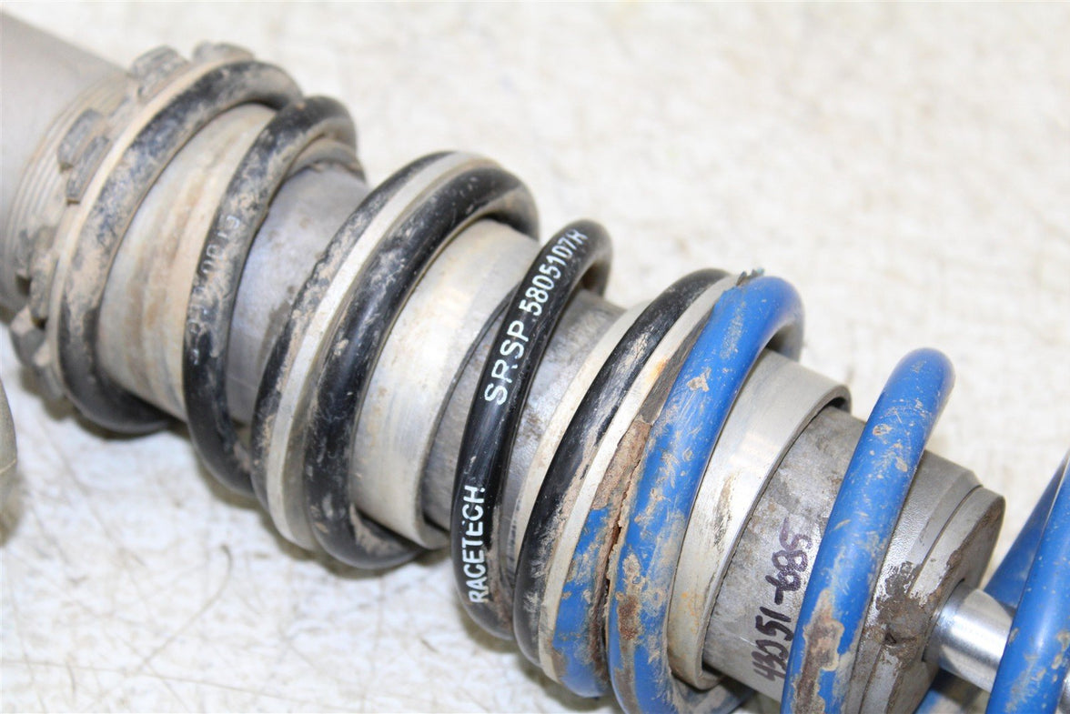 2007 Suzuki LTR 450 Front Shocks Racetech Spring Absorber Left Right