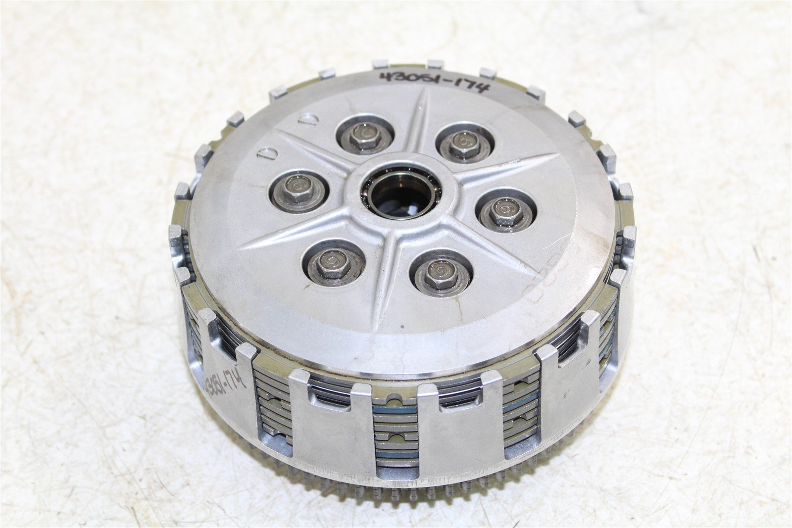 2007 Suzuki LTR 450 Clutch Basket Inner Hub Pressure Plate