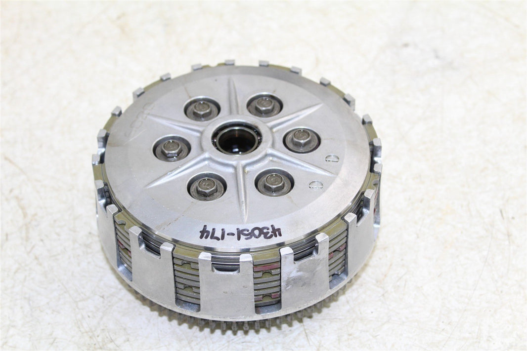 2007 Suzuki LTR 450 Clutch Basket Inner Hub Pressure Plate