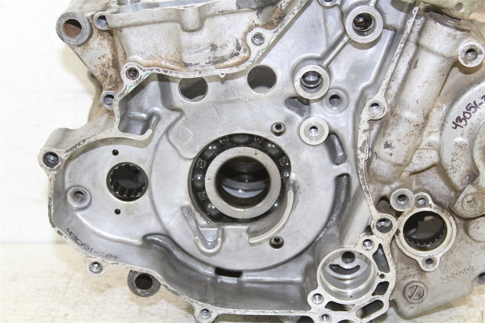 2007 Suzuki LTR 450 Engine Cases Crankcase Left Right