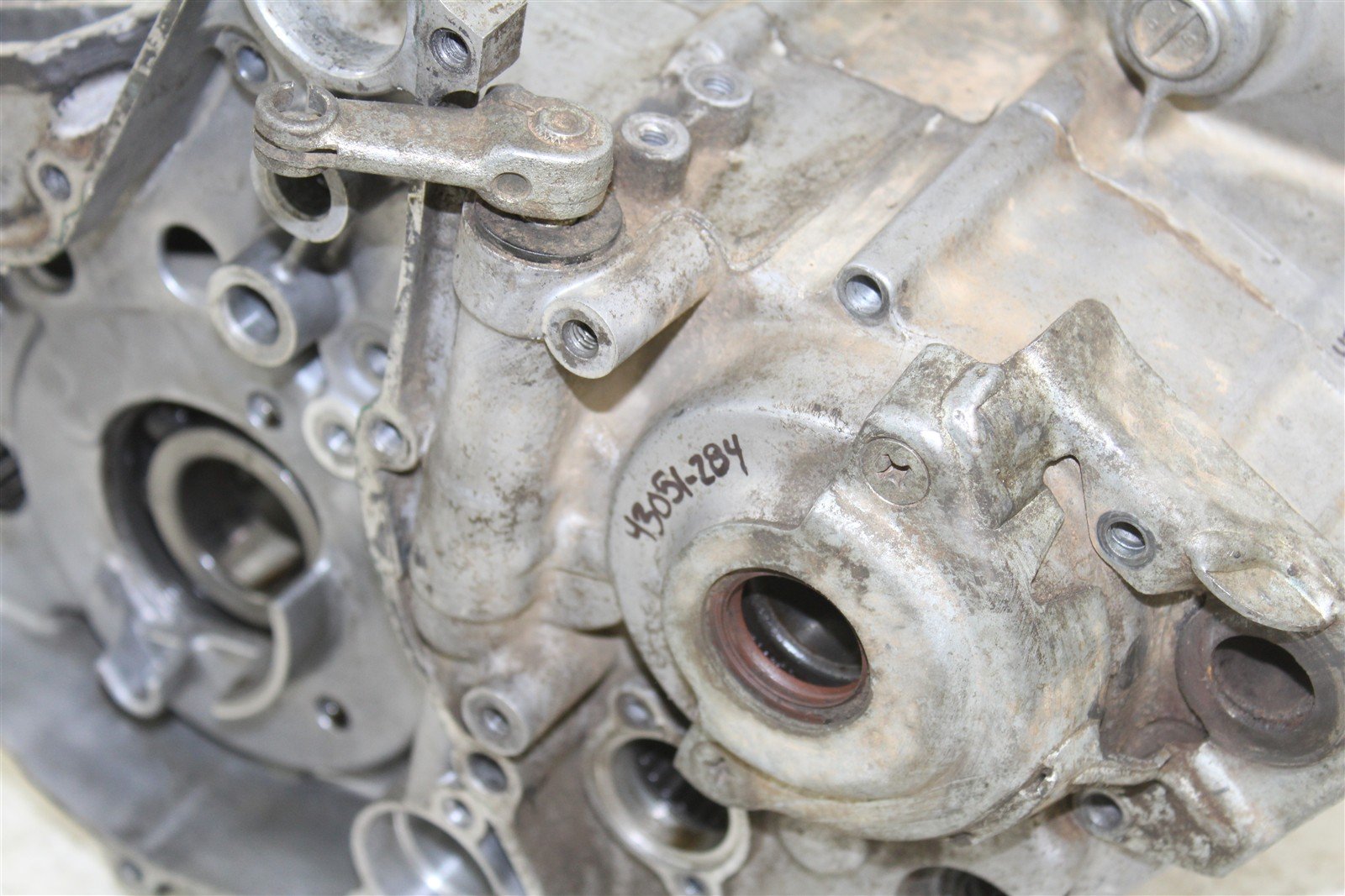 2007 Suzuki LTR 450 Engine Cases Crankcase Left Right