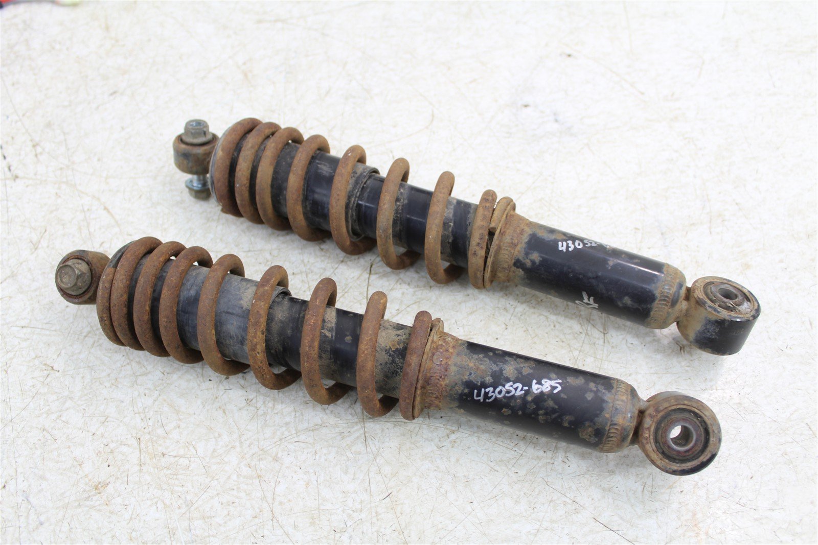 2005 Suzuki Ozark 250 Front Shocks Spring Absorber Left Right