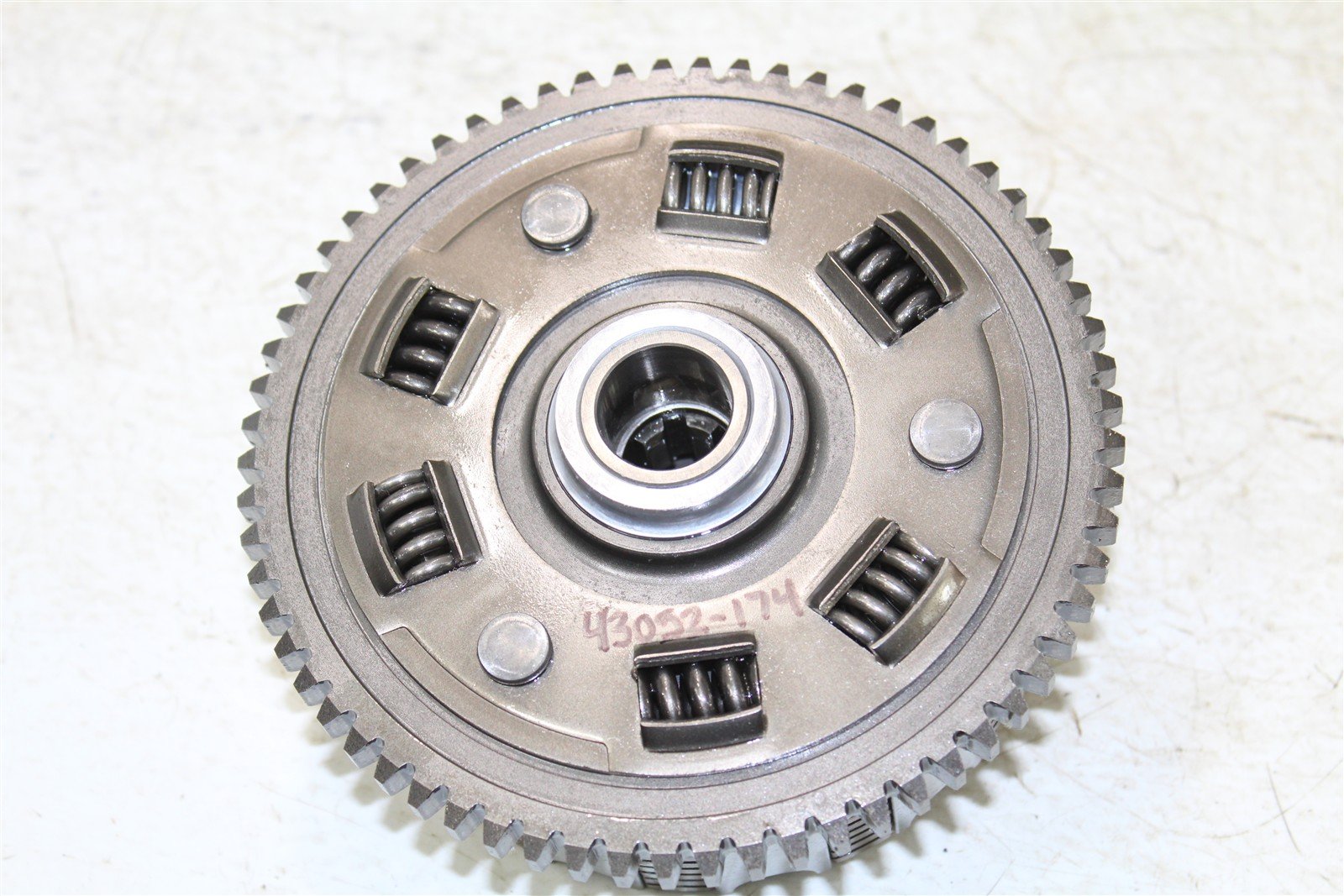 2005 Suzuki Ozark 250 Clutch Basket Inner Hub Pressure Plate