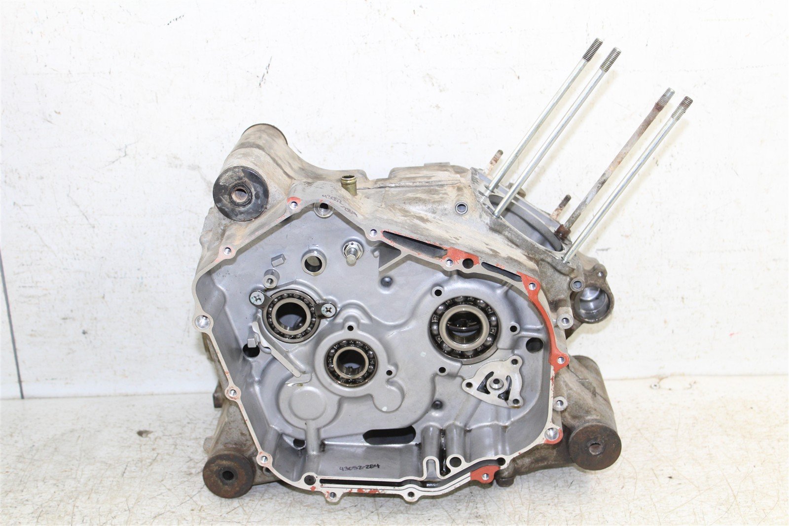 2005 Suzuki Ozark 250 Engine Cases Crankcase Left Right
