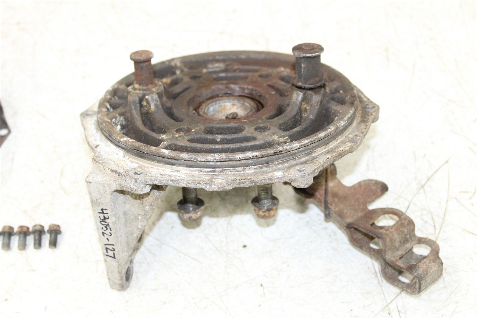 2005 Suzuki Ozark 250 Rear Brake Drum Backing Plate Panel Hub