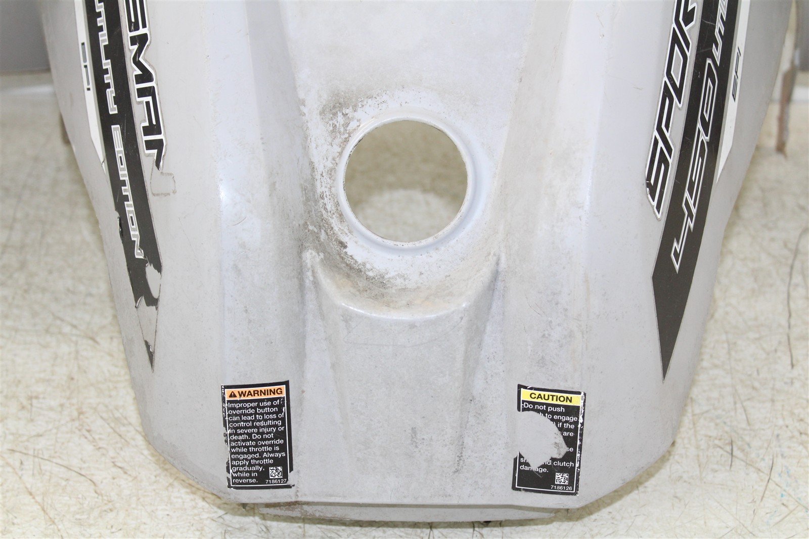 2019 Polaris Sportsman 450 Utility Front Fender Plastic Ghost Gray