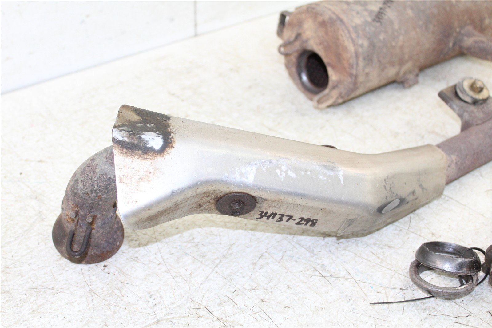 2014 Polaris Sportsman 570 4x4 Exhaust Head Pipe Silencer Muffler