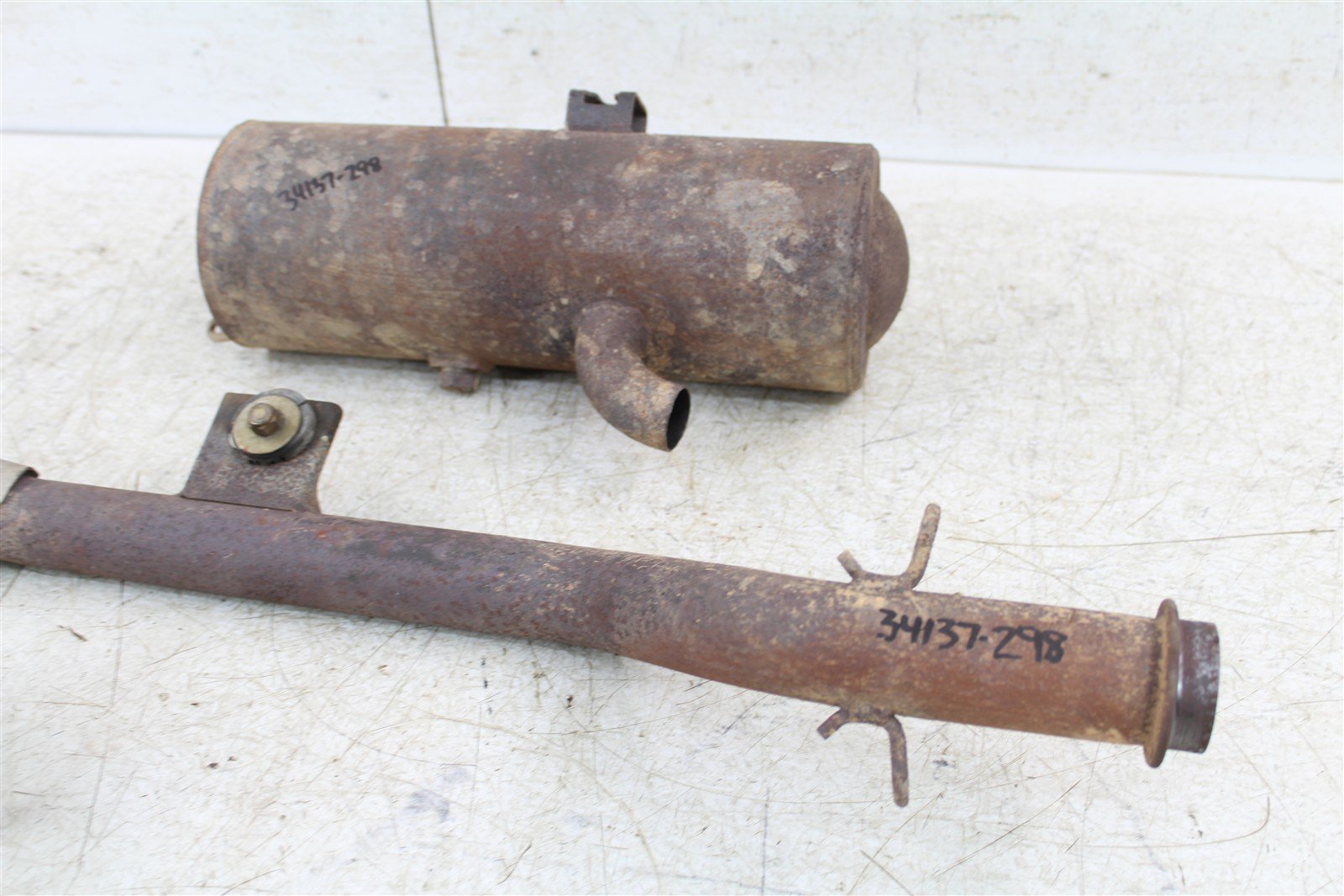 2014 Polaris Sportsman 570 4x4 Exhaust Head Pipe Silencer Muffler